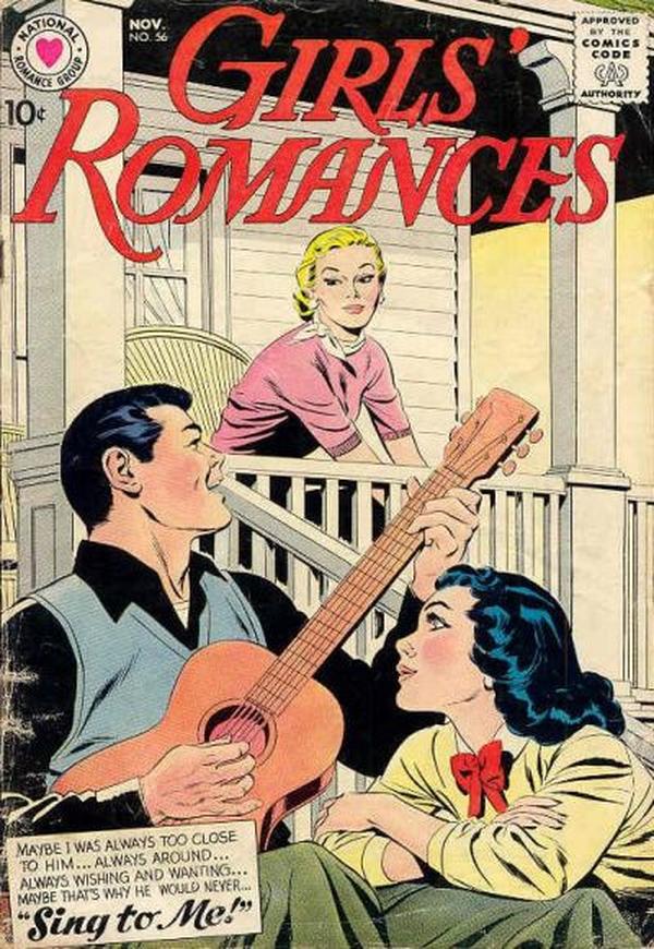 Girls' Romances #56 cover