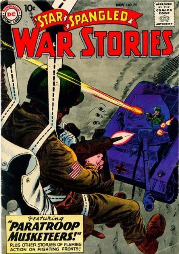 Star Spangled War Stories #75 cover