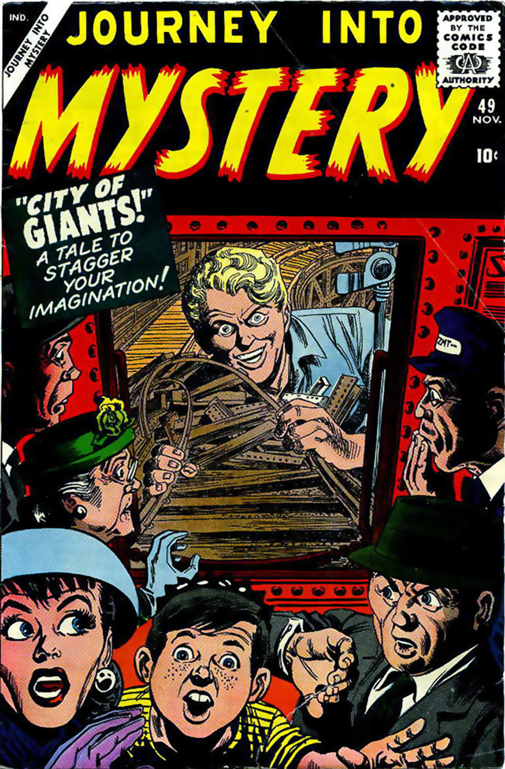 Journey into Mystery #49 cover