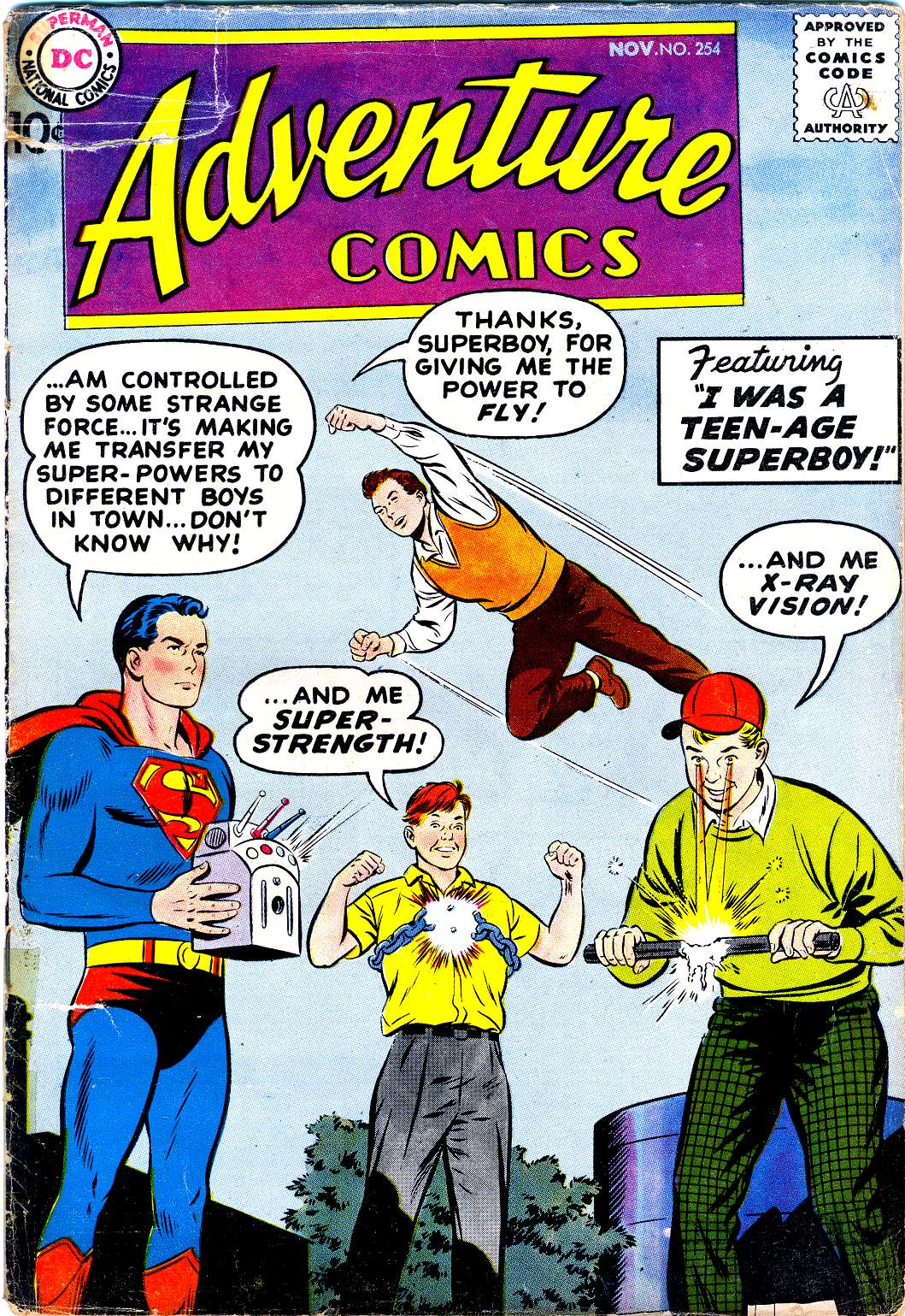 Adventure Comics #254 cover
