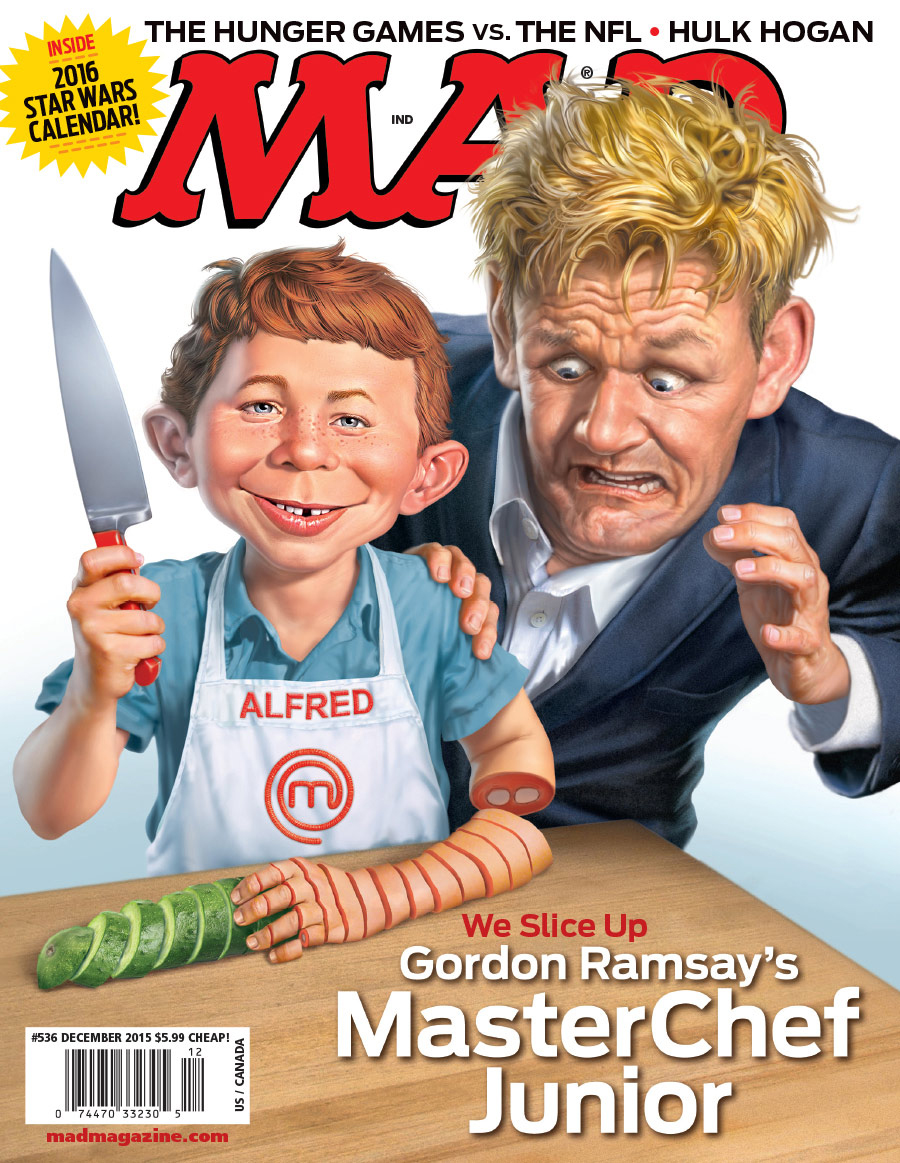Mad #536 cover