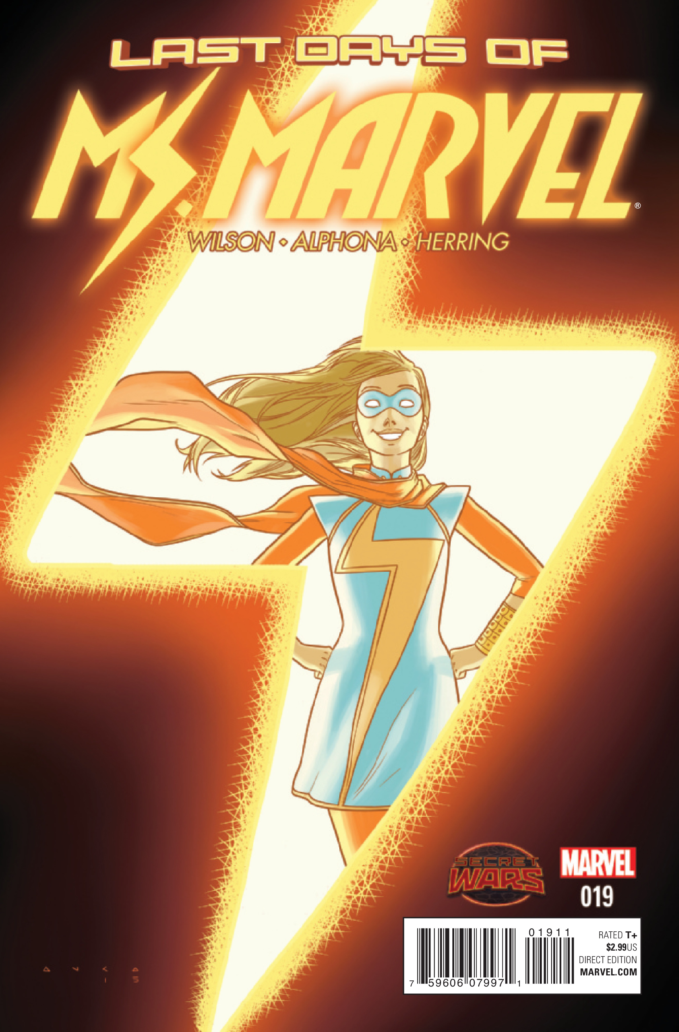 Ms. Marvel #19 cover