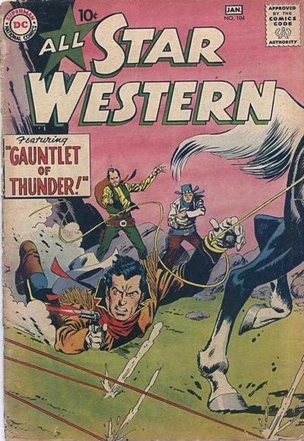All Star Western #104 cover