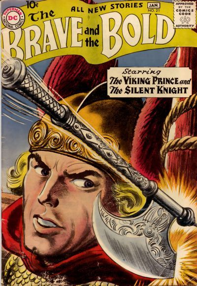 The Brave and the Bold #21 cover