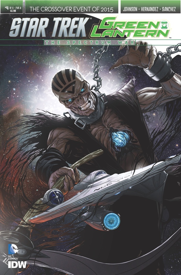 Star Trek / Green Lantern #4 cover