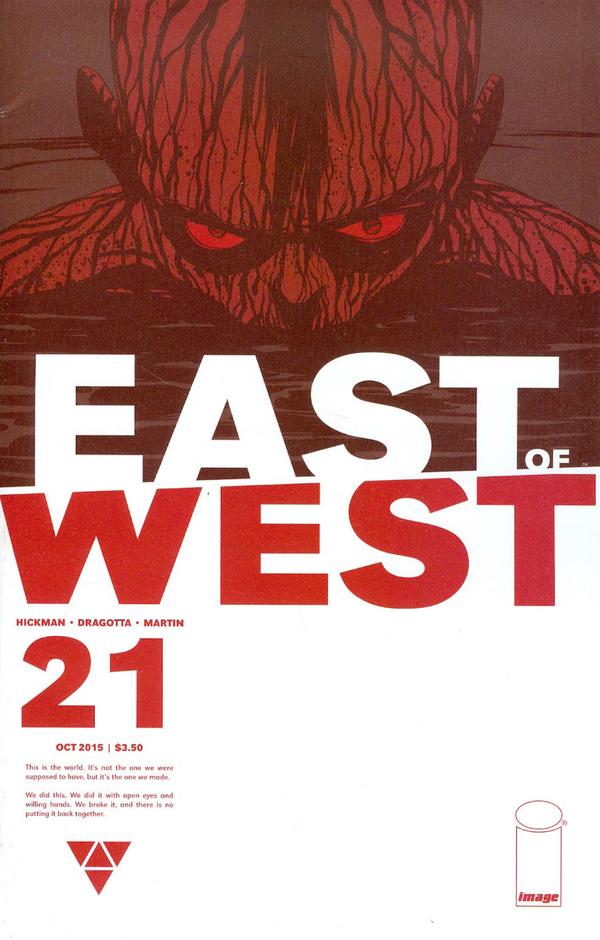 East of West #21 cover