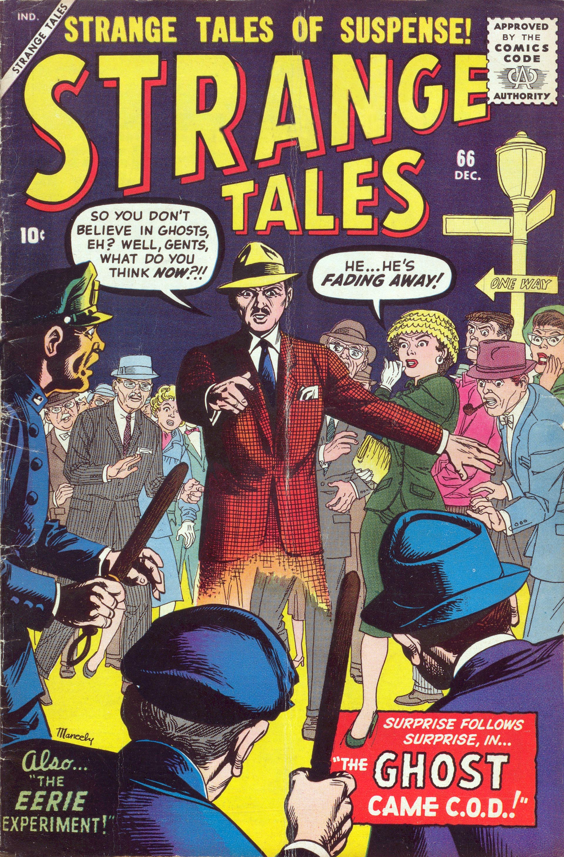 Strange Tales #66 cover