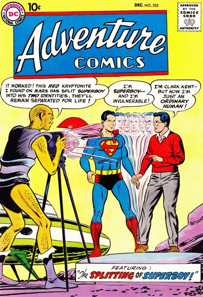 Adventure Comics #255 cover