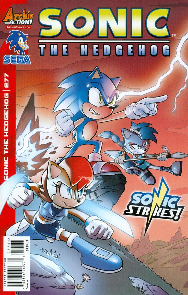 Sonic the Hedgehog #277 cover