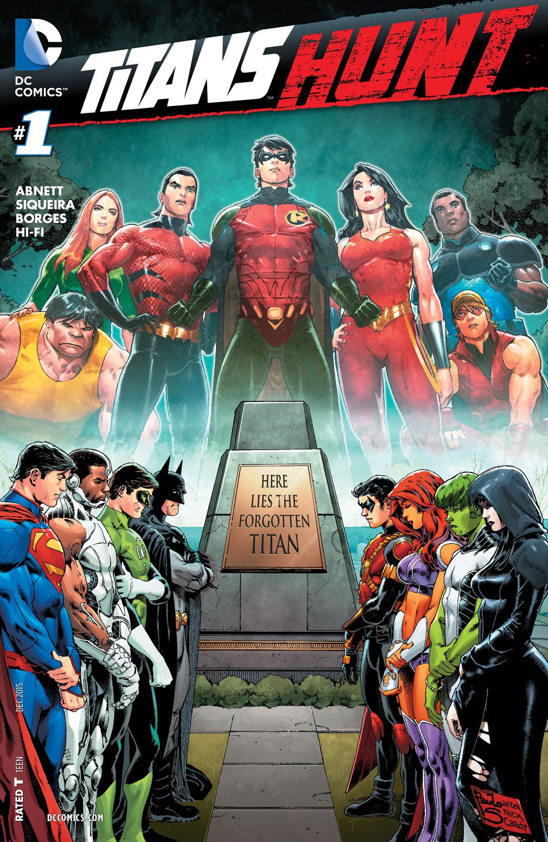 Titans Hunt #1 cover