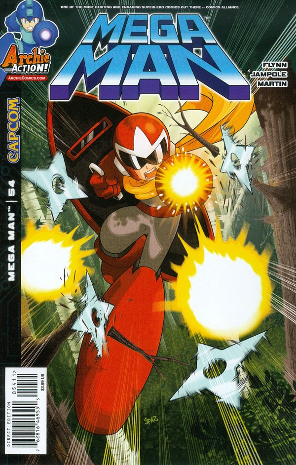 Mega Man #54 cover