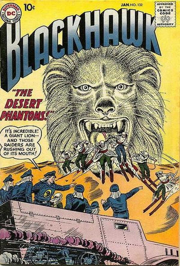 Blackhawk #132 cover