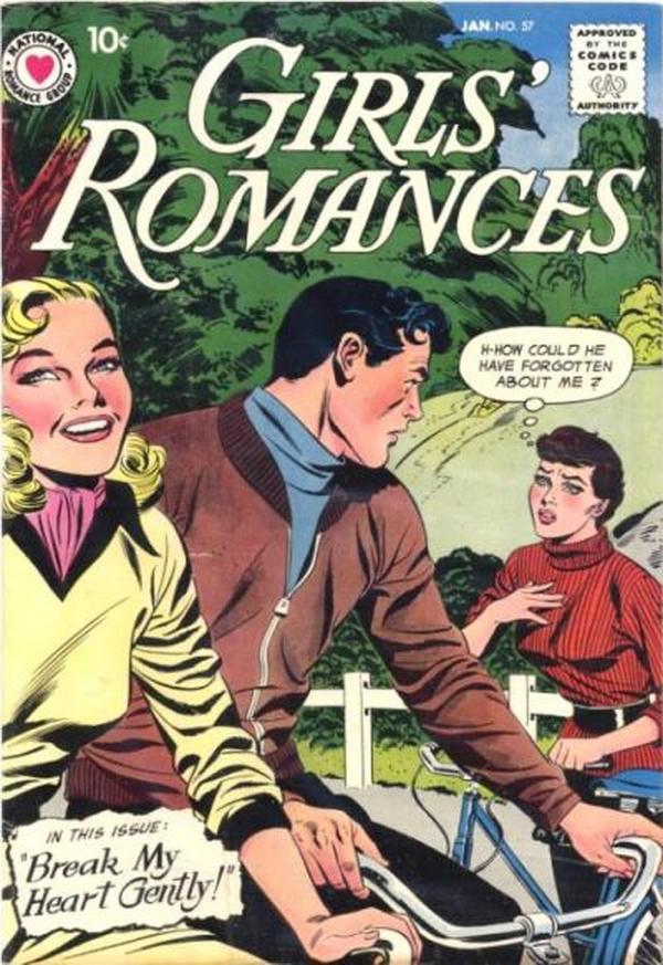 Girls' Romances #57 cover