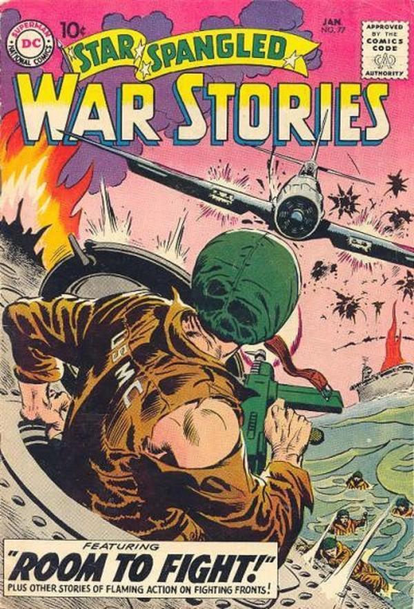 Star Spangled War Stories #77 cover