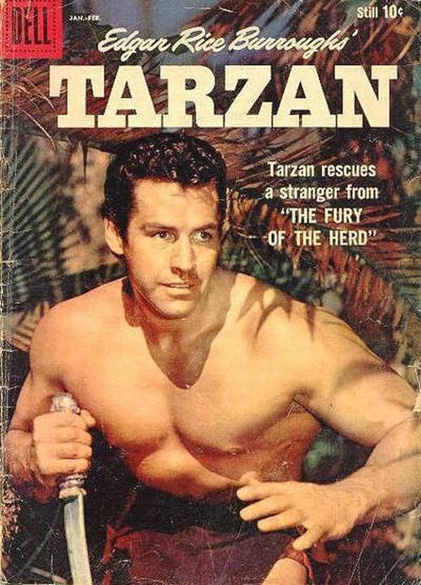 Edgar Rice Burroughs' Tarzan #110 cover