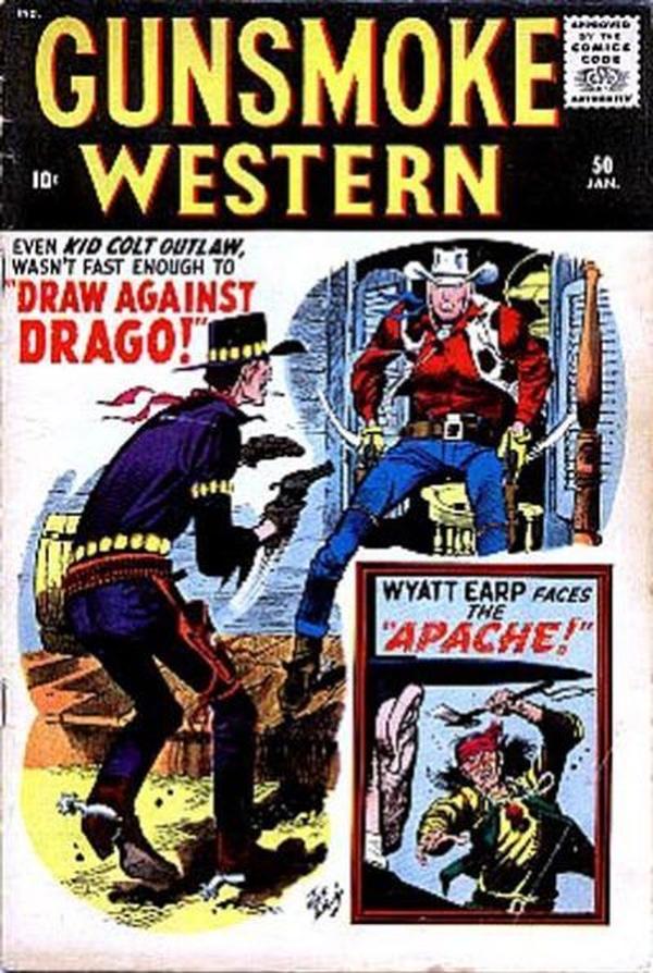 Gunsmoke Western #50 cover