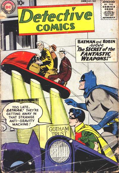 Detective Comics #263 cover