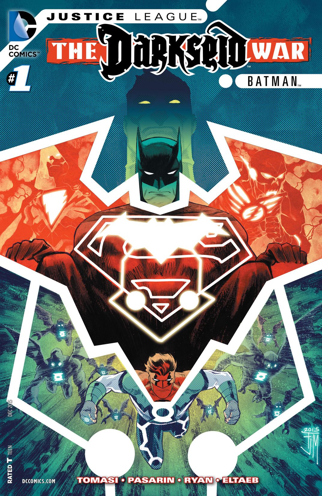 Justice League: Darkseid War: Batman #1 cover