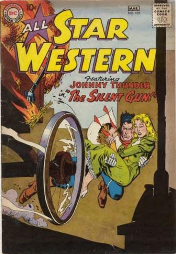 All Star Western #105 cover
