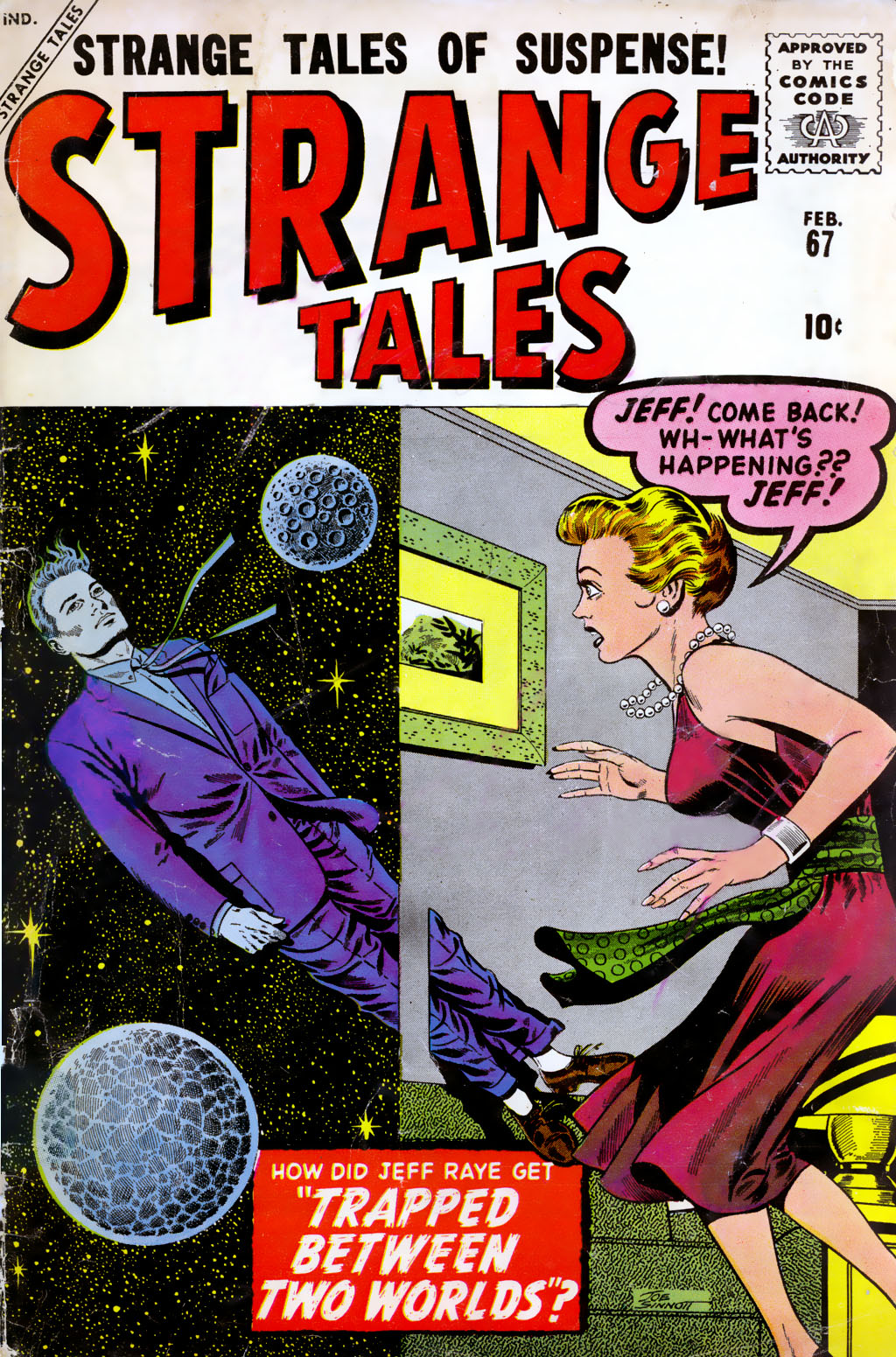 Strange Tales #67 cover