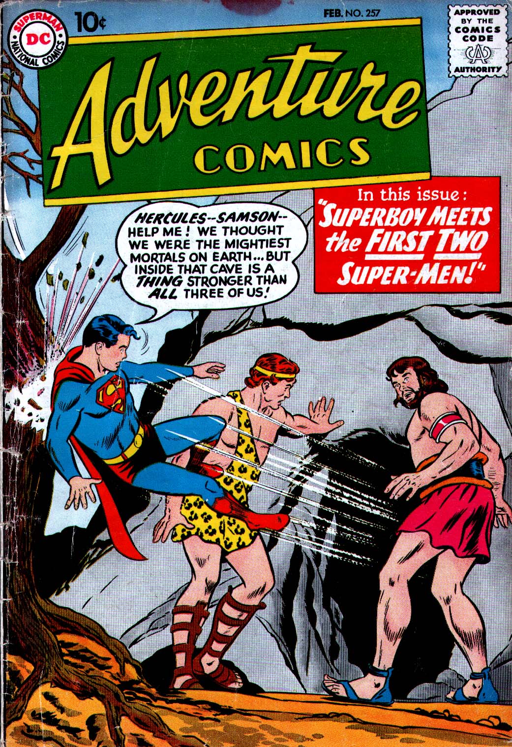 Adventure Comics #257 cover
