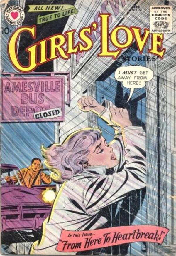 Girls' Love Stories #60 cover