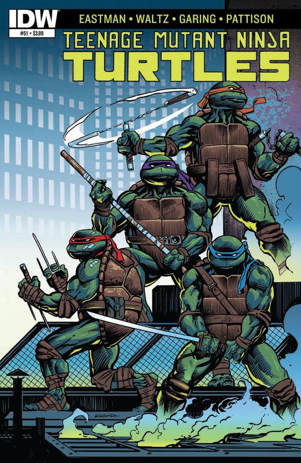 Teenage Mutant Ninja Turtles #51 cover