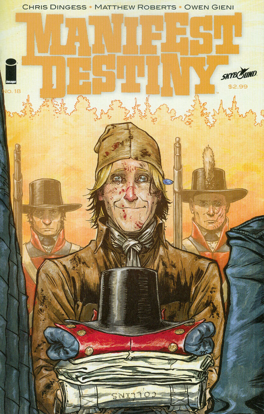 Manifest Destiny #18 cover