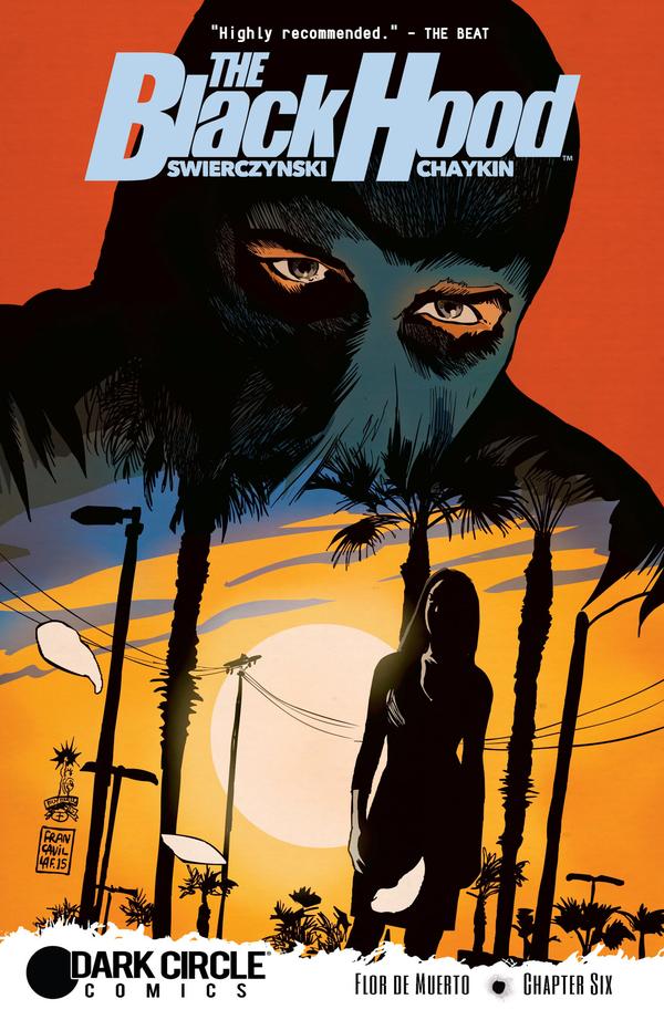 The Black Hood #6 cover