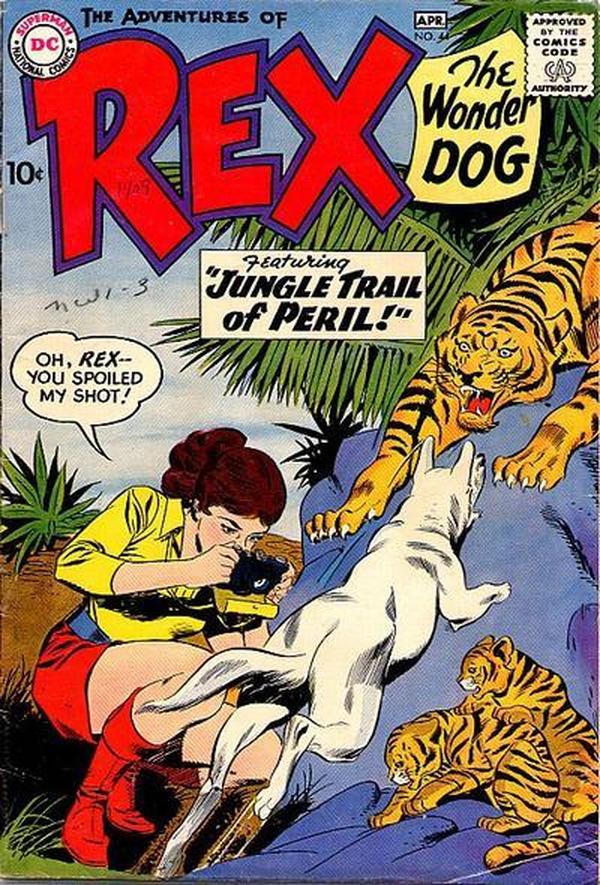 The Adventures of Rex the Wonder Dog #44 cover