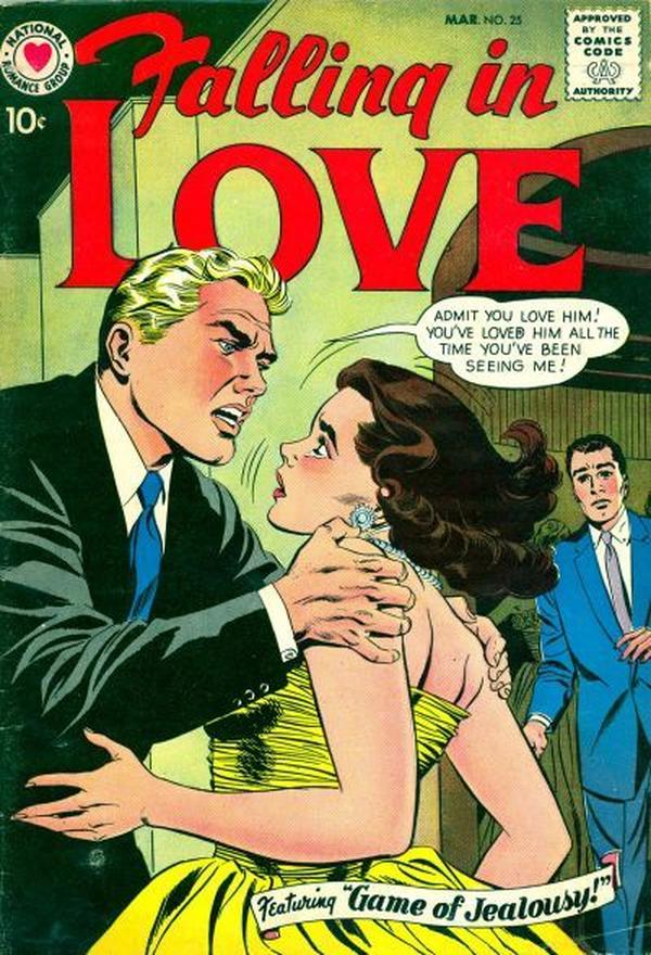 Falling in Love #25 cover