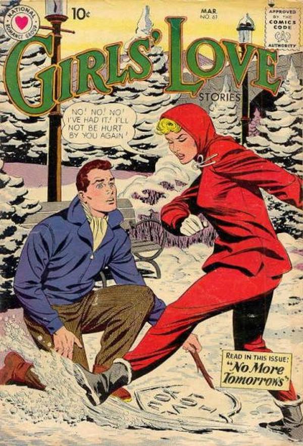 Girls' Love Stories #61 cover