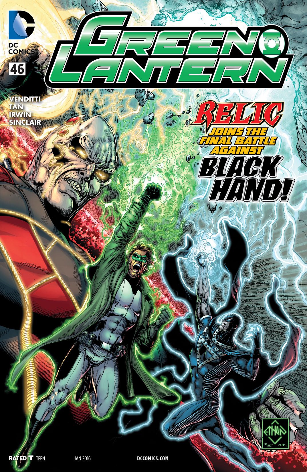 Green Lantern #46 cover