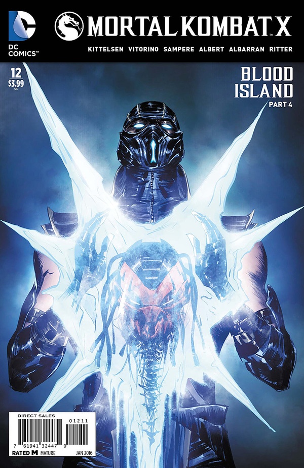 Mortal Kombat X #12 cover