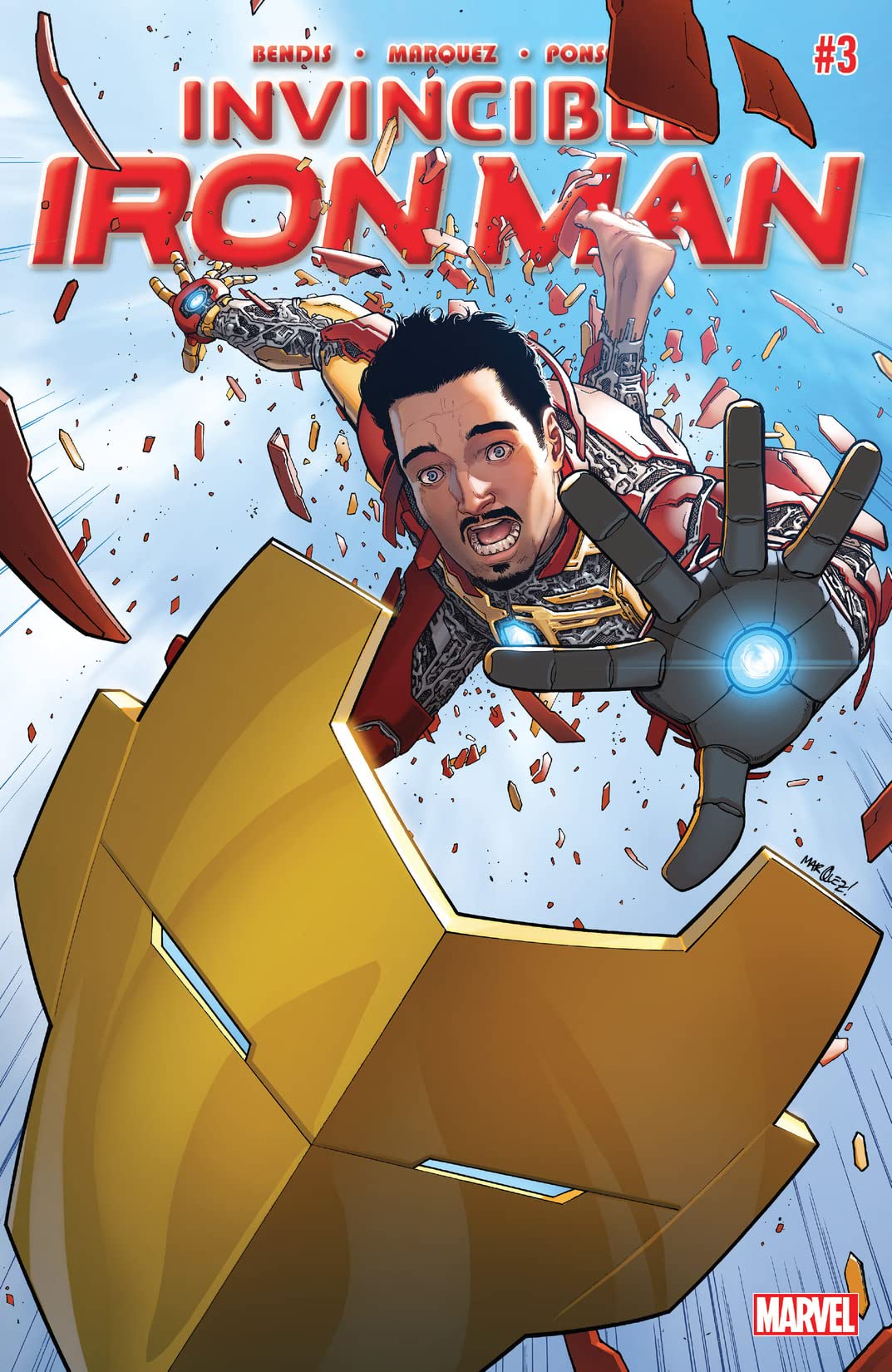 Invincible Iron Man #3 cover