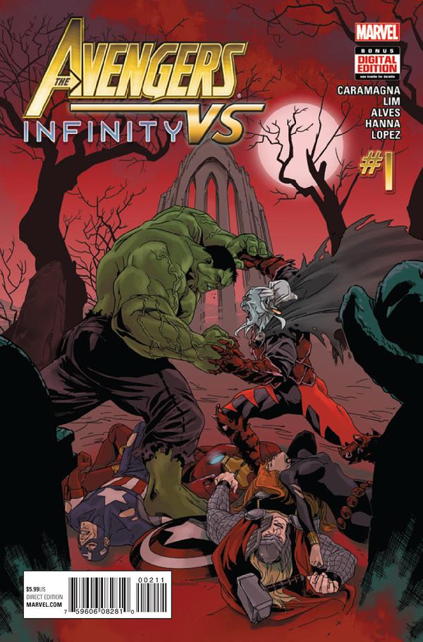 Avengers vs Infinity #1 cover