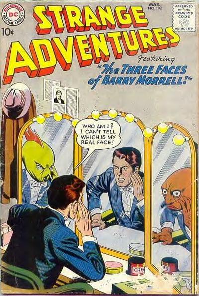 Strange Adventures #102 cover