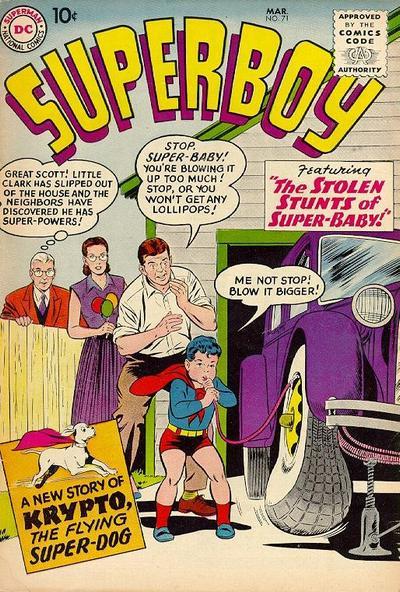Superboy #71 cover