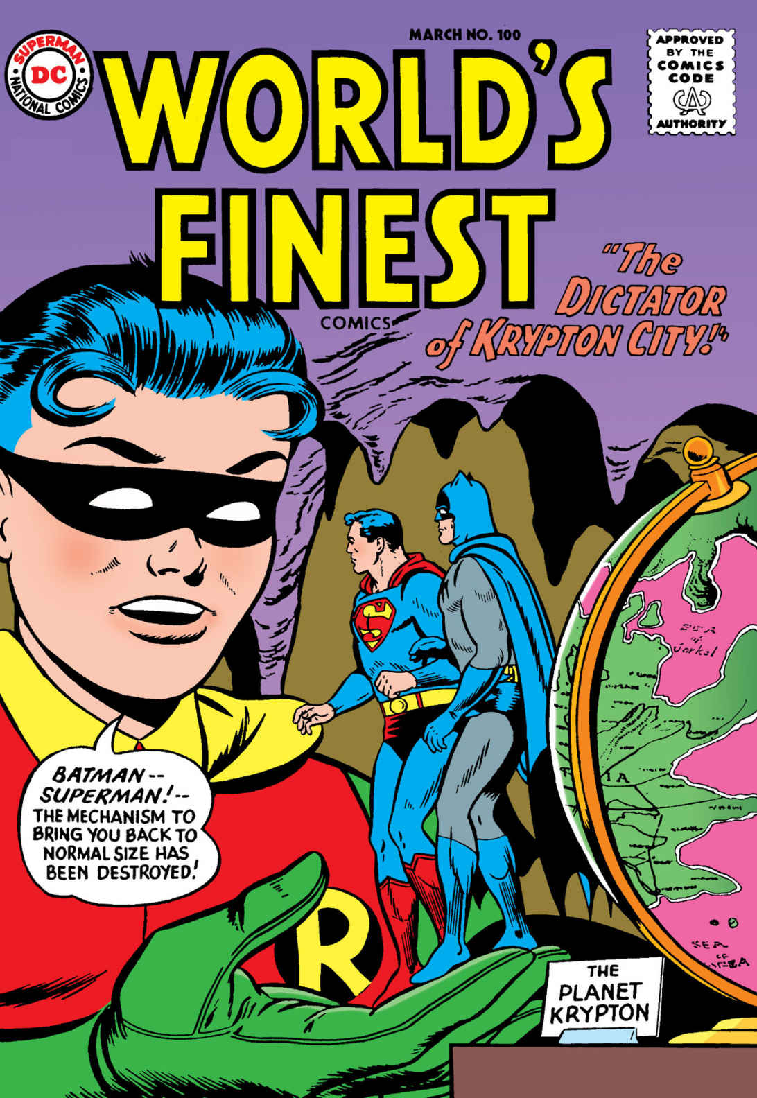 World's Finest Comics #100 cover