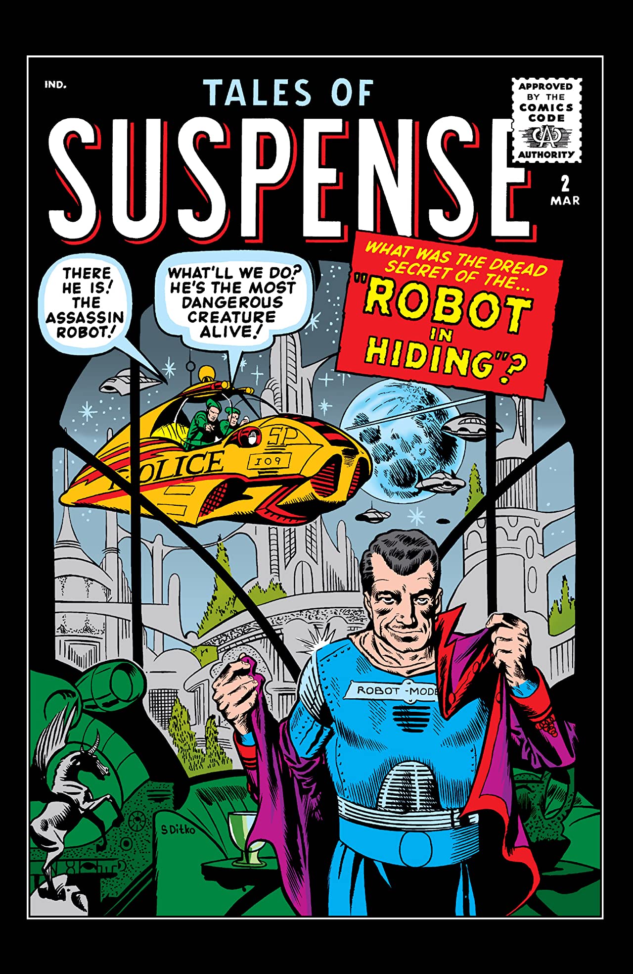 Tales of Suspense #2 cover