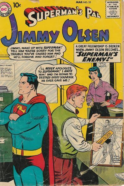 Superman's Pal, Jimmy Olsen #35 cover