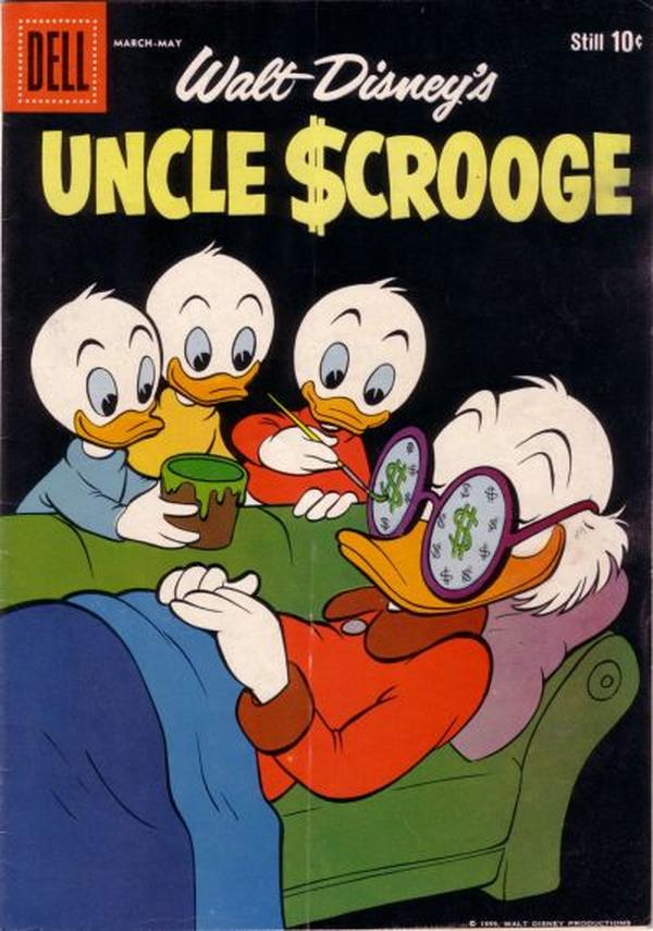 Walt Disney's Uncle Scrooge #25 cover