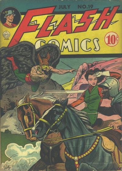 Flash Comics #19 cover