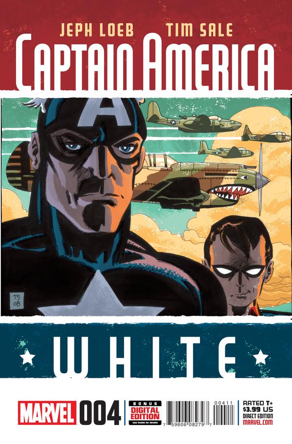 Captain America: White #4 cover