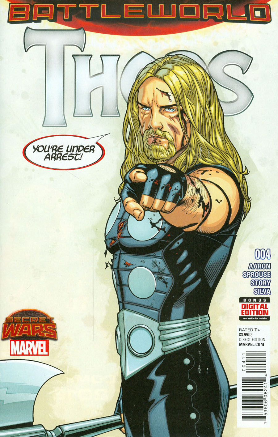 Thors #4 cover