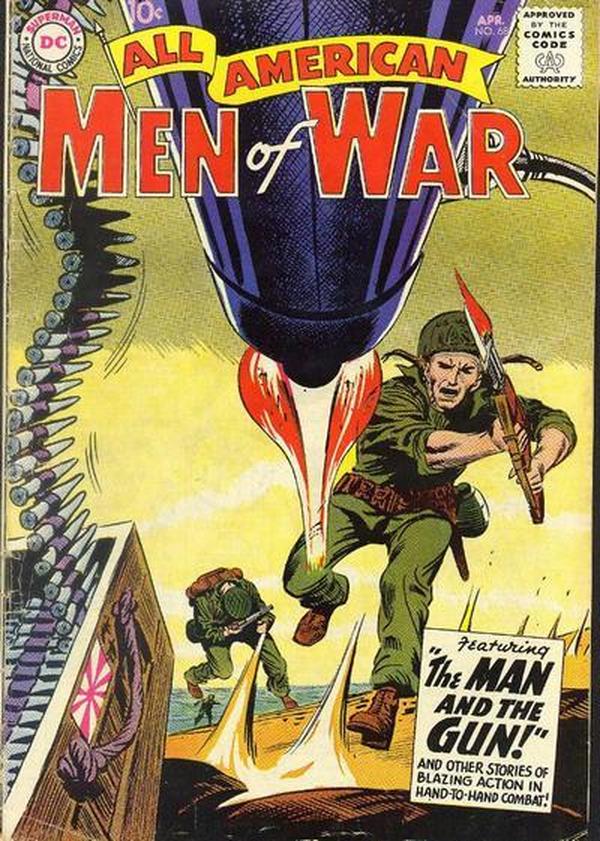 All-American Men of War #68 cover