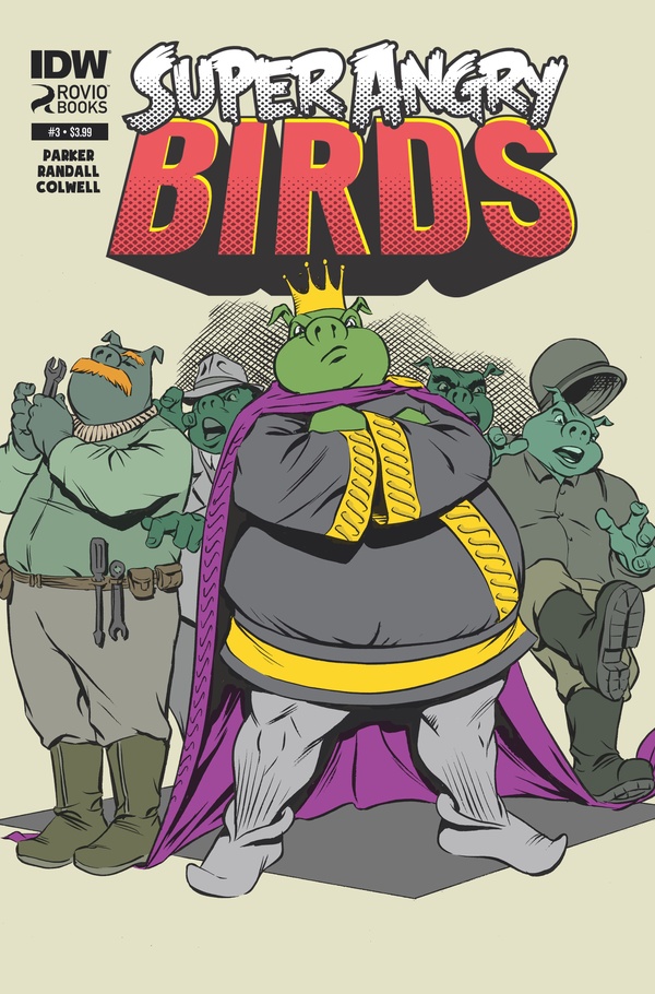 Super Angry Birds #3 cover