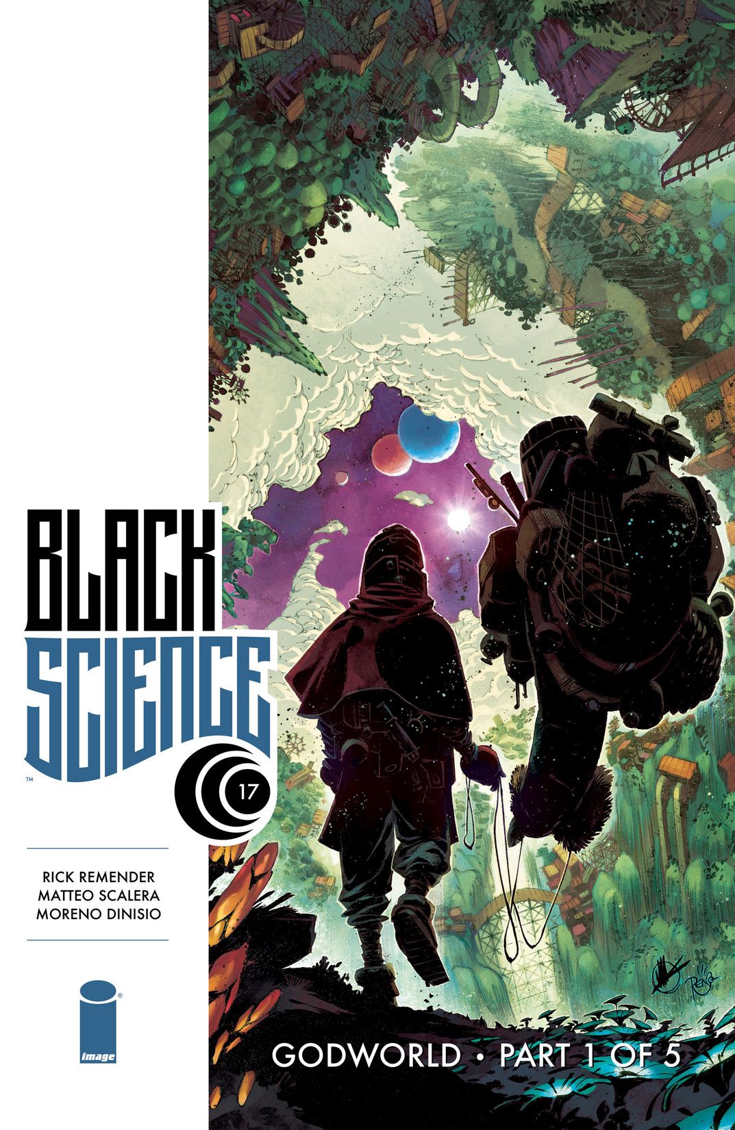 Black Science #17 cover