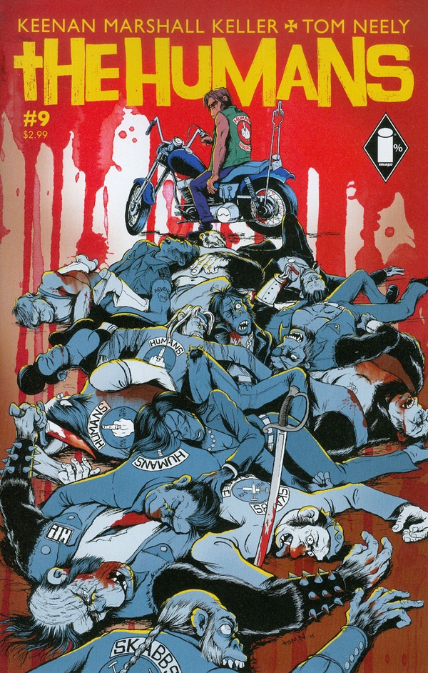 The Humans #9 cover