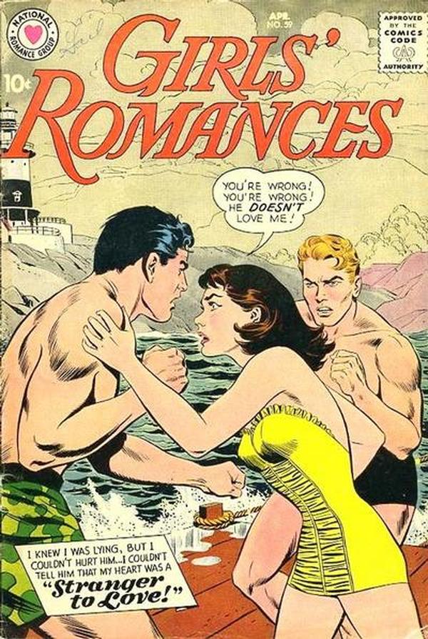 Girls' Romances #59 cover